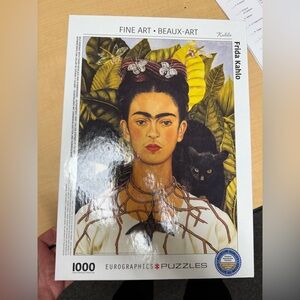 EuroGraphics jigsaw puzzle 1000 pieces Frida Kahlo painting/Excellent condition